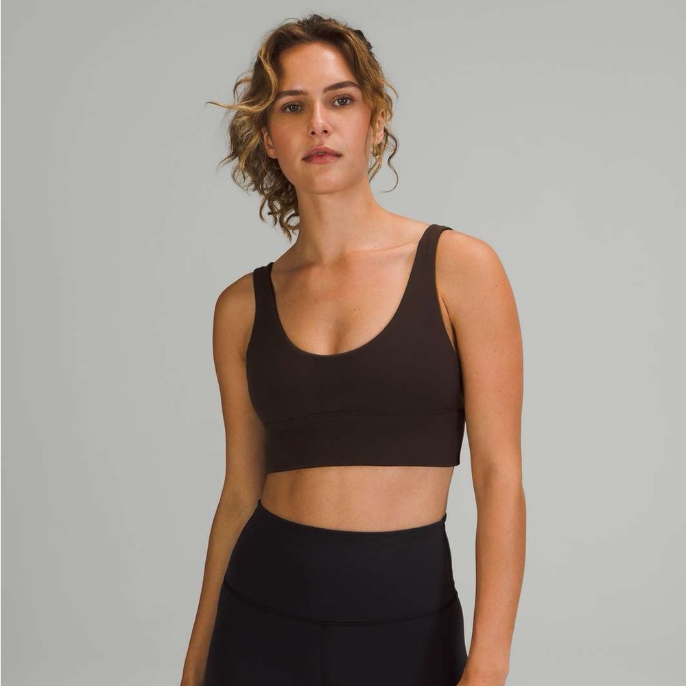 Lululemon French Press/ Black Align Reversible Bra Gem